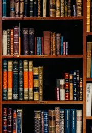 Books on wooden shelves Photo by Iñaki del Olmo on Unsplash