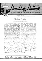 Title Page of Herald of Holiness - December 28, 1955