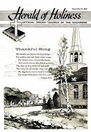 Title Page of Herald of Holiness - November 13, 1957