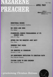 Cover of "The Nazarene Preacher"