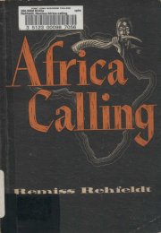 Cover image of book Africa Calling