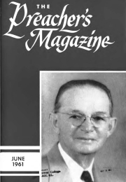 Title Page of Preacher's Magazine Photo of M. V. Dillingham