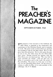 Title Page of Preacher's Magazine