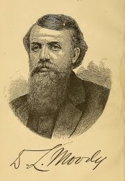 Image of sketch of Dwight Moody