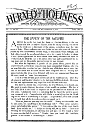 Front page of Herald of Holiness - November 16, 1927