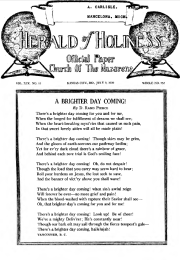 Front page of Herald of Holiness - July 9, 1930
