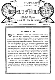Front page of Herald of Holiness - September 17, 1930