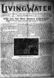 Living Water, March 30, 1905