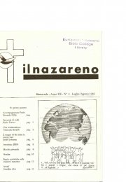 IL NAZARENO - Luglio-Agosto 1982