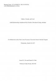Fathers, Friends, and Food: Adult Relationship Attachment Style Predicts Disordered Eating Attitudes 