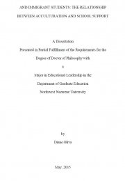 Emotional well-being of secondary refugee and immigrant students: The relationship between acculturation and school support