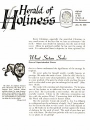 Herald of Holiness - January 29, 1958