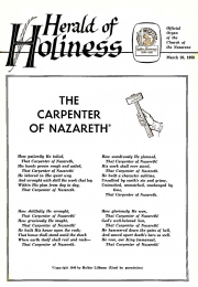 Herald of Holiness - March 26, 1958