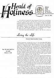 Herald of Holiness - June 25, 1958