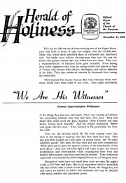 Herald of Holiness - December 31, 1958