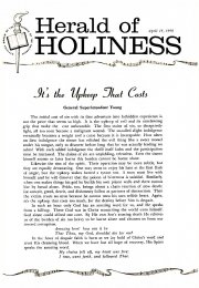 Herald of Holiness - April 15, 1959