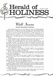 Herald of Holiness - November 25, 1959