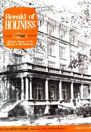 Herald of Holiness - August 2, 1961