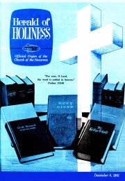 Herald of Holiness - December 6, 1961