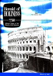 Herald of Holiness - March 14, 1962