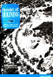 Herald of Holiness - August 29, 1962