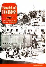 Herald of Holiness - October 10, 1962