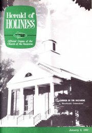 Herald of Holiness - January 9, 1963