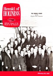 Herald of Holiness - February 20, 1963