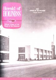 Herald of Holiness - March 27, 1963