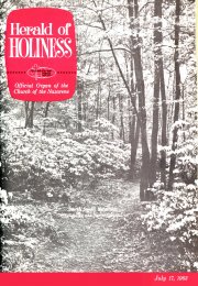 Herald of Holiness - July 17, 1963