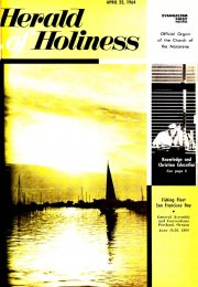 Herald of Holiness - April 22, 1964