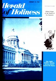 Herald of Holiness - January 13, 1965