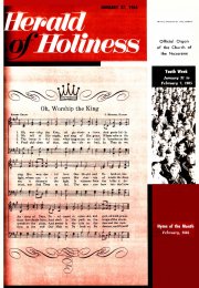 Herald of Holiness - January 27, 1965