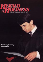 Herald of Holiness - January 15, 1987