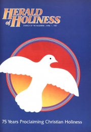 Herald of Holiness - April 1, 1987