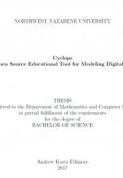 Cyclops: An Open Source Educational Tool for Modeling Digital Logic