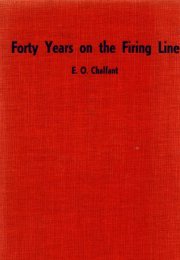 Forty Years on the Firing Line