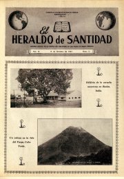 El Heraldo de Santidad, 15 de Octubre 1947, Vol 2 N°2