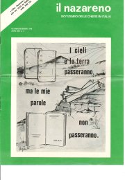 IL NAZARENO - Ottobre-Dicembre 1976