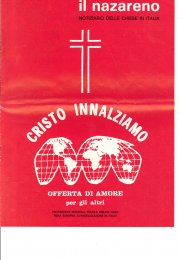 IL NAZARENO - Dicembre 1978-Gennaio 1979