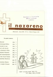 IL NAZARENO - Marzo-Giugno 1981