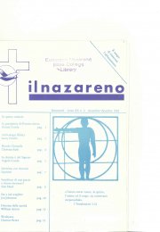 IL NAZARENO - Novembre-Dicembre 1982