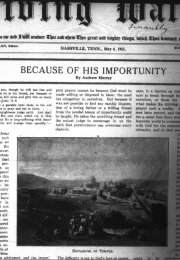 Living Water, May 4, 1911