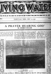 Living Water, Nov. 10, 1910