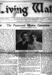 Living Water, Oct. 22, 1903