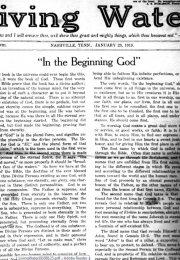 Living Water, Jan. 23, 1919