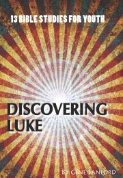 Discovering Luke: Bible Study and Quizzing for Youth