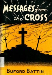 Messages from the Cross