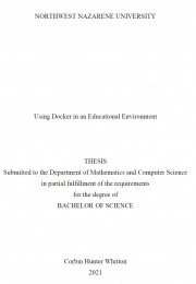 Using Docker in an Educational Environment