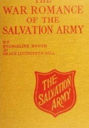 The War Romance of the Salvation Army